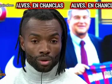 "¿Llega Alves imponiendo sus formas y se presenta Alves así?" "¿Llega Alves imponiendo sus formas y se presenta Alves así?"