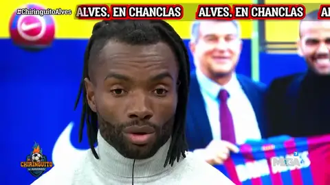 "¿Llega Alves imponiendo sus formas y se presenta Alves así?" "¿Llega Alves imponiendo sus formas y se presenta Alves así?"