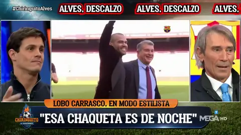 "Estéticamente, me molesta, pero más por la chaqueta" "Estéticamente, me molesta, pero más por la chaqueta"