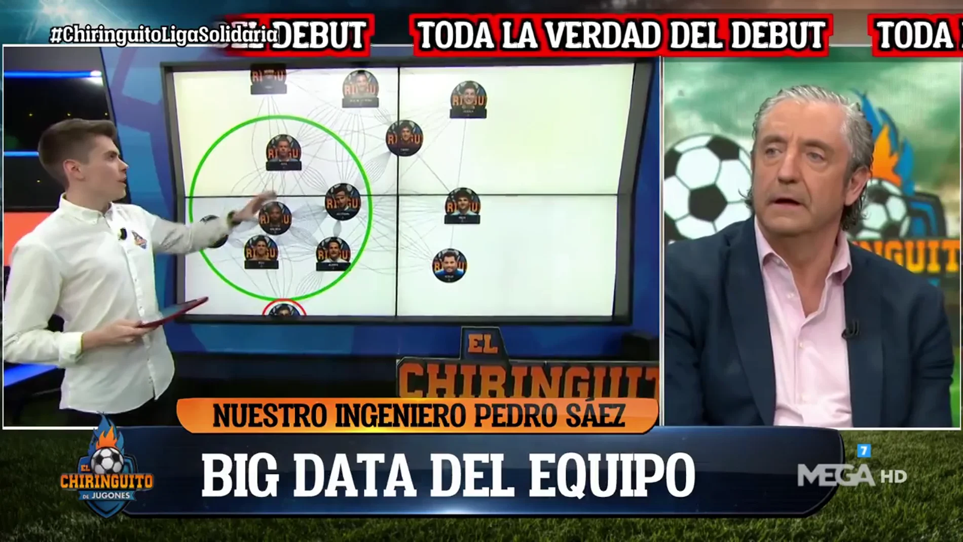 ¡Ojo a los retratados en el debut de El Chiringuito en La Liga Solidaria!