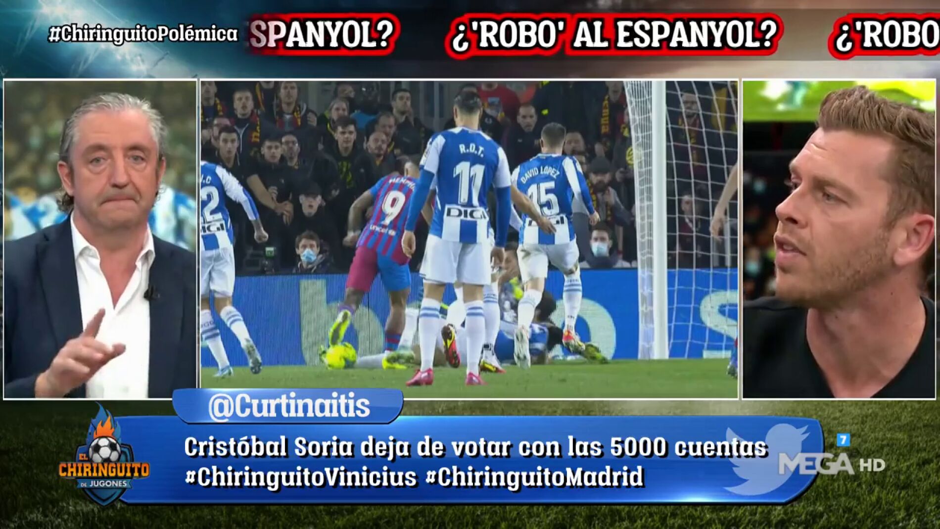 "A Nico le hacen un penalti y el que le hacen a Memphis es clar&iacute;simo"