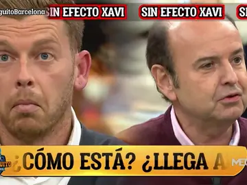 Juanma Rodríguez echa más leña al fuego: "veo a Xavi quemado" Juanma Rodríguez echa más leña al fuego: "veo a Xavi quemado"