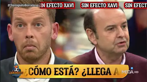 Juanma Rodríguez echa más leña al fuego: "veo a Xavi quemado" Juanma Rodríguez echa más leña al fuego: "veo a Xavi quemado"