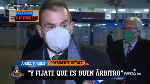 Ángel Torres: "Los árbitros tienen que entender que a veces les puede la soberbia" Ángel Torres: "Los árbitros tienen que entender que a veces les puede la soberbia"