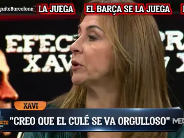 Carme Barceló: "No me sentí orgullosa tras el Barça-Betis" Carme Barceló: "No me sentí orgullosa tras el Barça-Betis"