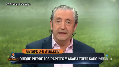 El mensaje de Pedrerol a Medina Cantalejo tras la expulsión de Quique Sánchez Flores El mensaje de Pedrerol a Medina Cantalejo tras la expulsión de Quique Sánchez Flores