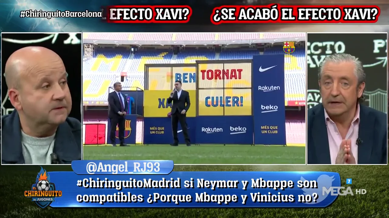 Josep Pedrerol: "El Bar&ccedil;a en la liga est&aacute; igual de mal y en la Champions, peor" 