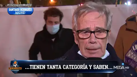 Euforia de la afición blanca tras meterse en octavos como primeros de grupo Euforia de la afición blanca tras meterse en octavos como primeros de grupo