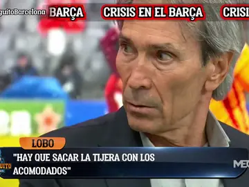 Lobo explota: "¡Quiero una rebelión. Hay que reactivarse ya!" Lobo explota: "¡Quiero una rebelión. Hay que reactivarse ya!"