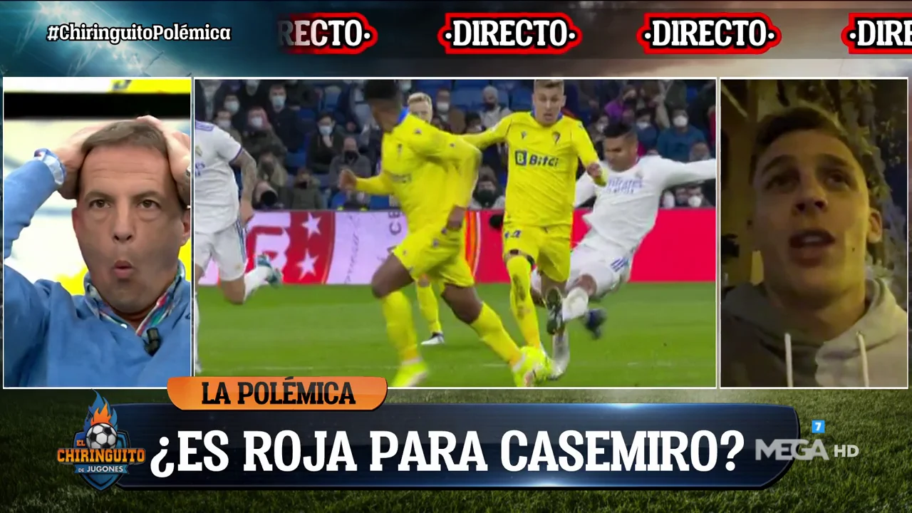 Iv&aacute;n Alejo: "No es lo mismo sacarle roja al Madrid que al C&aacute;diz"