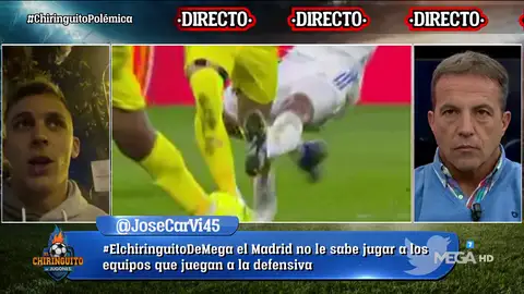 Iván Alejo: "Si Casemiro me da, me tiro seis meses lesionado" Iván Alejo: "Si Casemiro me da, me tiro seis meses lesionado"