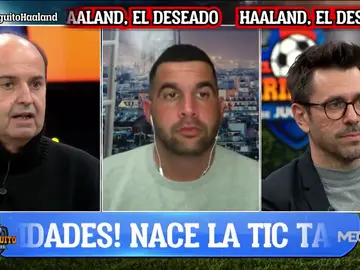 Juanma Rodríguez se pone en la piel de Haaland Juanma Rodríguez se pone en la piel de Haaland