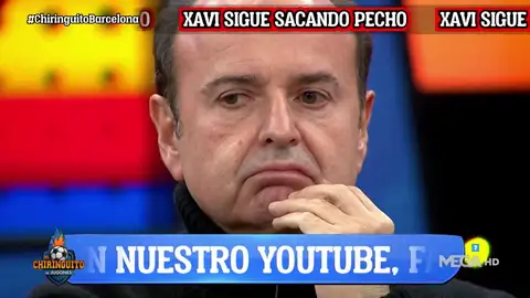 Juanma Rodríguez: "Xavi está evaporado" Juanma Rodríguez: "Xavi está evaporado"