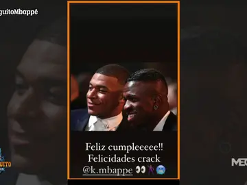 Miguel Torres descifra el mensaje de Vinicius a Mbappé Miguel Torres descifra el mensaje de Vinicius a Mbappé
