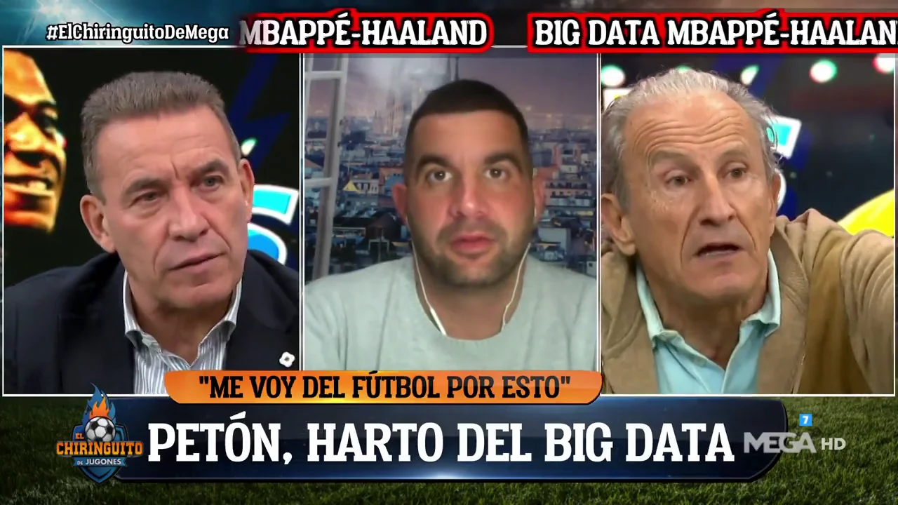 Pet&oacute;n: "El Big Data me ha enga&ntilde;ado. Dejo el f&uacute;tbol por ello"