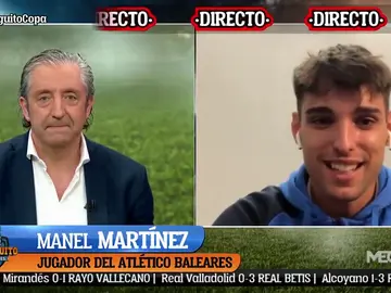 Manel Martínez, jugador del Atlético Baleares: "Hemos hecho historia" Manel Martínez, jugador del Atlético Baleares: "Hemos hecho historia"