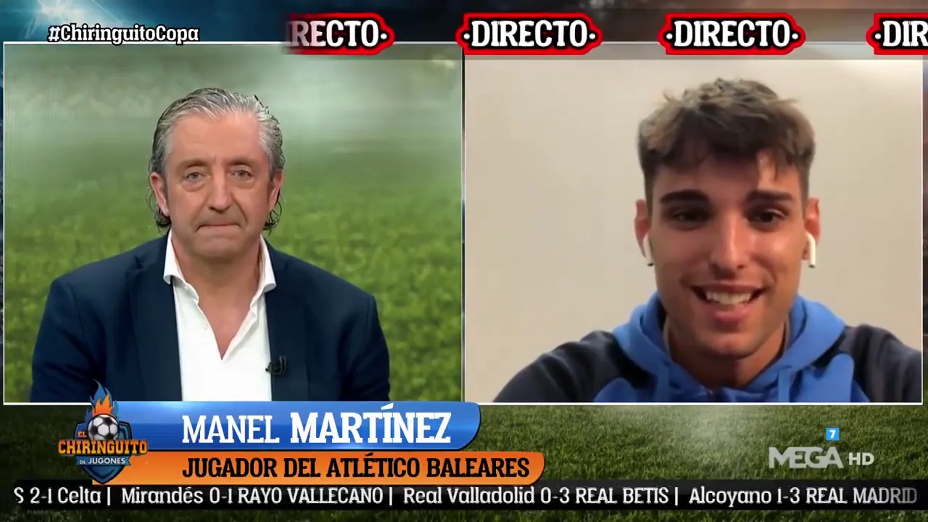 Manel Martínez, jugador del Atlético Baleares: "Hemos hecho historia"