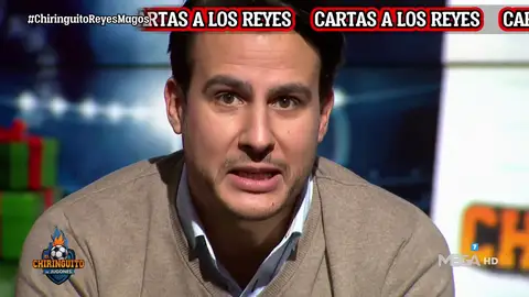 Juanfe: "Un libro del reglamento para El Chiringuito" Juanfe: "Un libro del reglamento para El Chiringuito"