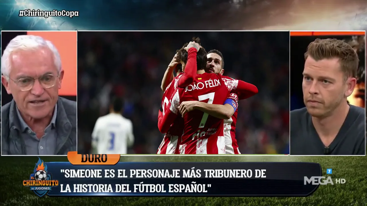 Paco García Caridad: "Simeone se cag* en dos Champions" Paco García Caridad: "Simeone se cag* en dos Champions"
