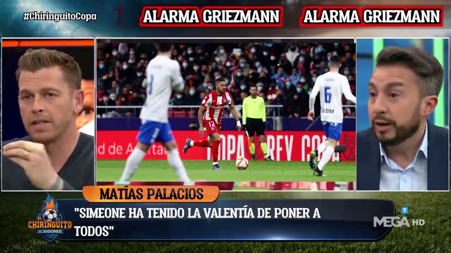 Matías Palacios: "Simeone ha sido valiente"