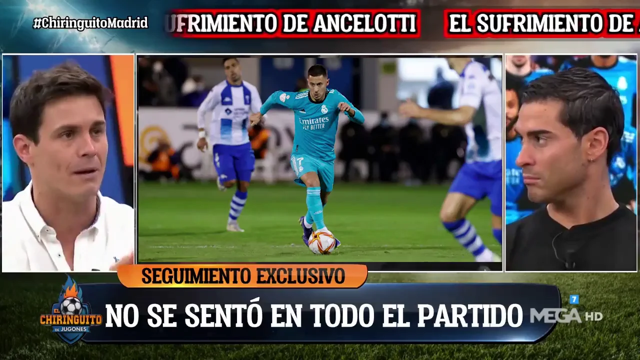Edu Aguirre desvela la charla de Ancelotti a sus jugadores Edu Aguirre desvela la charla de Ancelotti a sus jugadores