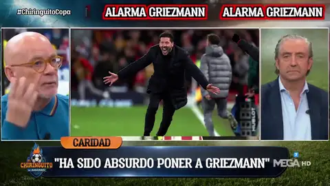 Duro: "Simeone es lo más tribunero del fútbol español" Duro: "Simeone es lo más tribunero del fútbol español"