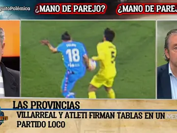 Rafa Guerrero: "Si le toca en la mano está bien anulado" Rafa Guerrero: "Si le toca en la mano está bien anulado"