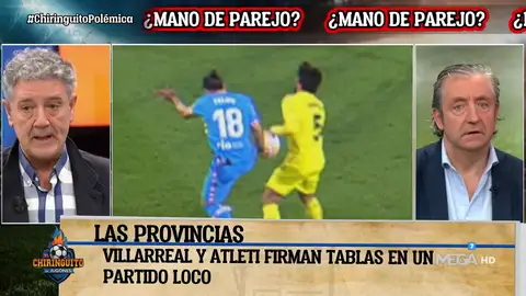 Rafa Guerrero: "Si le toca en la mano está bien anulado" Rafa Guerrero: "Si le toca en la mano está bien anulado"