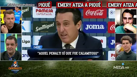 ¡Emery estalla contra Piqué! ¡Emery estalla contra Piqué!