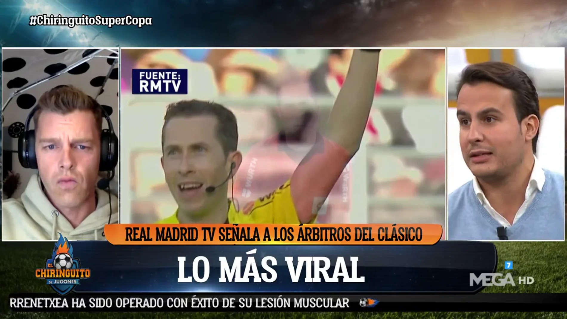 Juanfe: "Los árbitros han visto el video de Real Madrid TV y les parece una vergüenza"