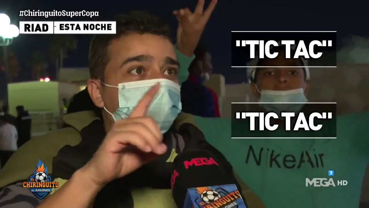 El p&uacute;blico &aacute;rabe, totalmente entregado a El Chiringuito