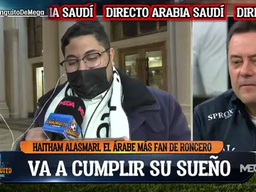 ¡Roncero habla con su fan árabe...en inglés! ¡Roncero habla con su fan árabe...en inglés!