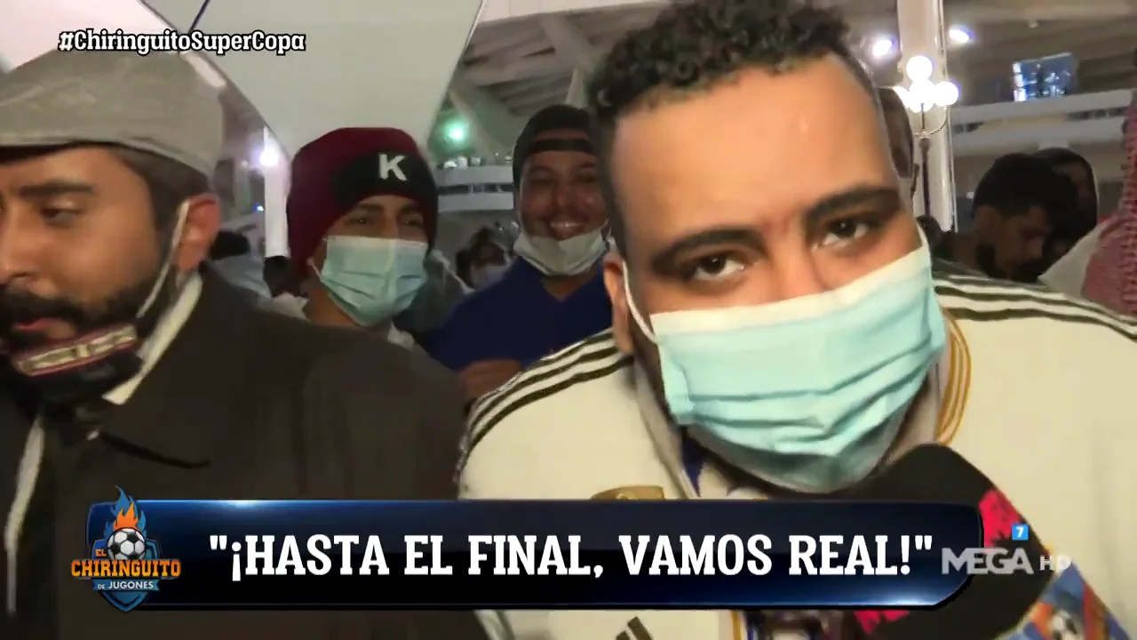 La afición árabe, entregada al Real Madrid La afición árabe, entregada al Real Madrid