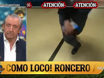 Roncero a punto de entrar al programa...¡y se arranca por sevillanas! Roncero a punto de entrar al programa...¡y se arranca por sevillanas!