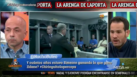 Quim Domènech, en desacuerdo con Laporta: "Entiendo sus emociones pero no me vale" Quim Domènech, en desacuerdo con Laporta: "Entiendo sus emociones pero no me vale"