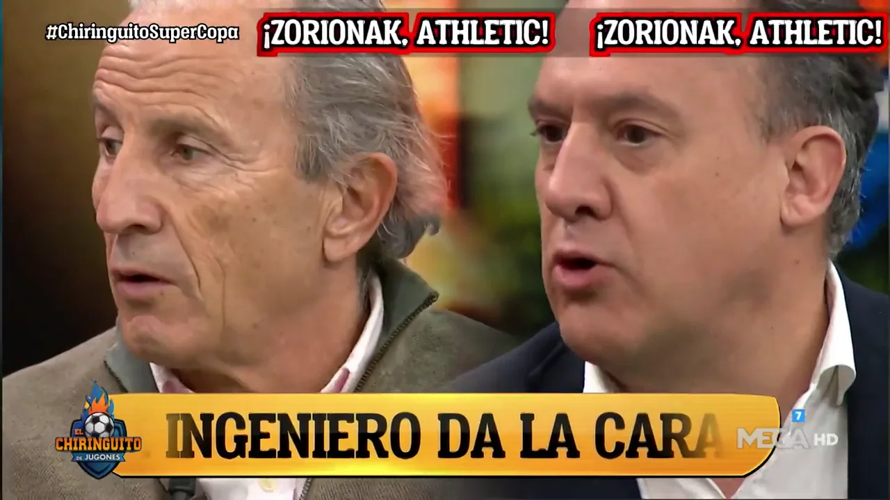 El cara a cara entre Edu Velasco y Petón por la victoria del Athletic al Atlético de Madrid El cara a cara entre Edu Velasco y Petón por la victoria del Athletic al Atlético de Madrid