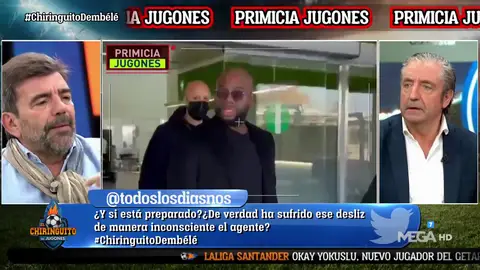 Pedro Bravo: "Lo que hace el Barça con Dembélé es un error jurídico-laboral" Pedro Bravo: "Lo que hace el Barça con Dembélé es un error jurídico-laboral"
