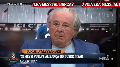 Jorge D'Alessandro: "¡El Barça no se merece que Leo vuelve a ponerse esa camiseta!" Jorge D'Alessandro: "¡El Barça no se merece que Leo vuelve a ponerse esa camiseta!"