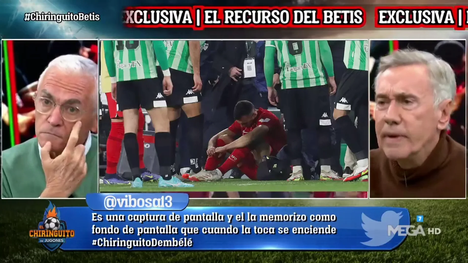 Rafa Almansa: "¡Es una injusticia total lo que le han hecho al Real Betis!"