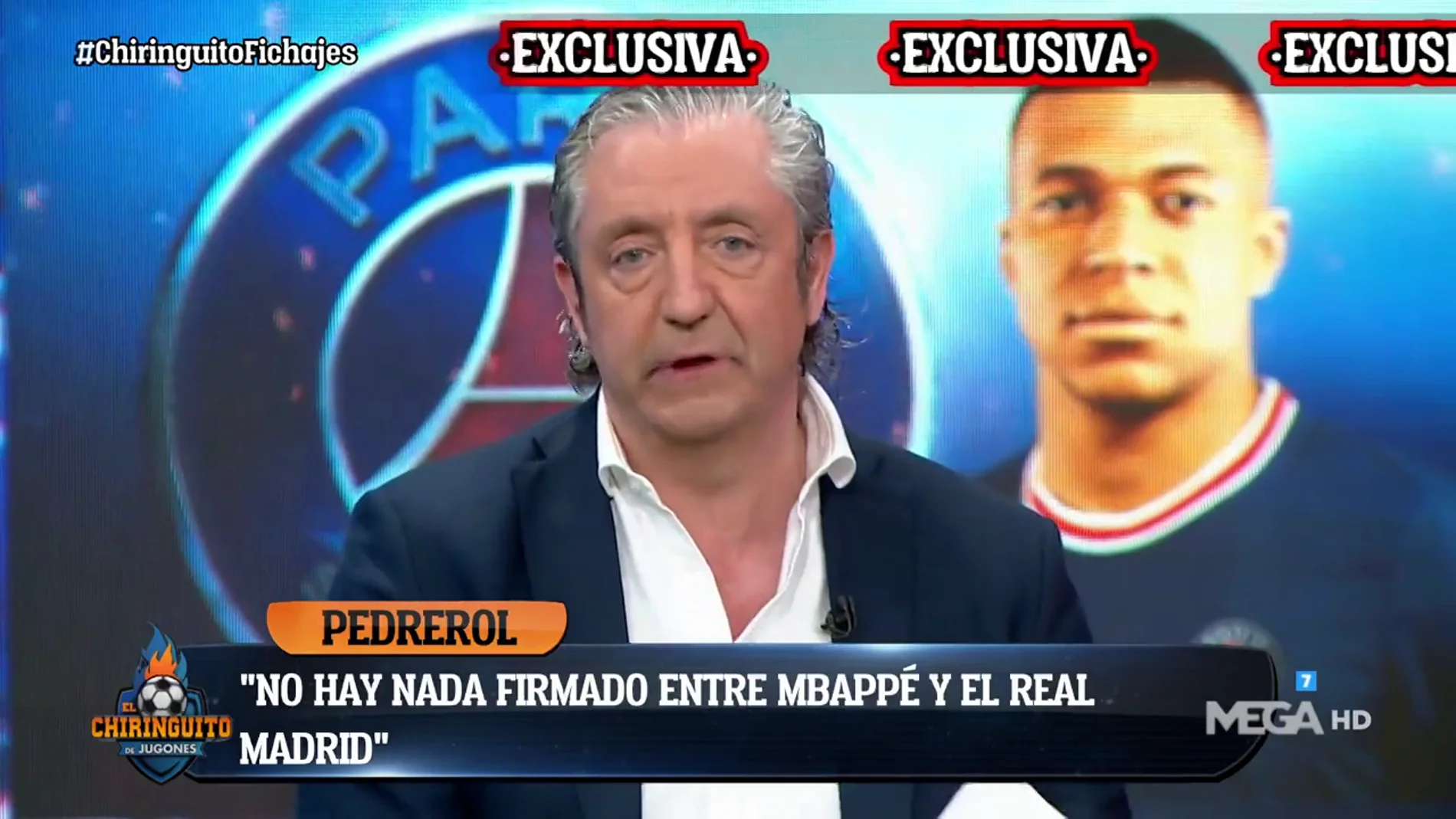  Josep Pedrerol: "En mayo-junio el Real Madrid comunicará al PSG que quiere hablar con Mbappé"