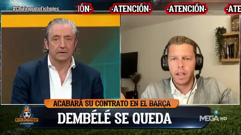 "Dembélé a la grada, se ha vuelto a reír del Barça" "Dembélé a la grada, se ha vuelto a reír del Barça"