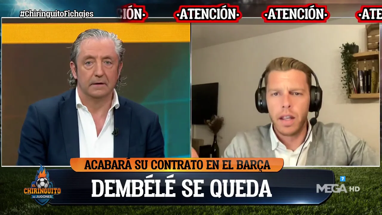 "Dembélé a la grada, se ha vuelto a reír del Barça" "Dembélé a la grada, se ha vuelto a reír del Barça"
