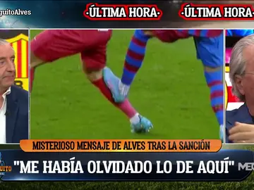 Jorge D'Alessandro: "¡Alves, cierra el pico. Hace años se expulsó a Pepe por no tocarte!" Jorge D'Alessandro: "¡Alves, cierra el pico. Hace años se expulsó a Pepe por no tocarte!"