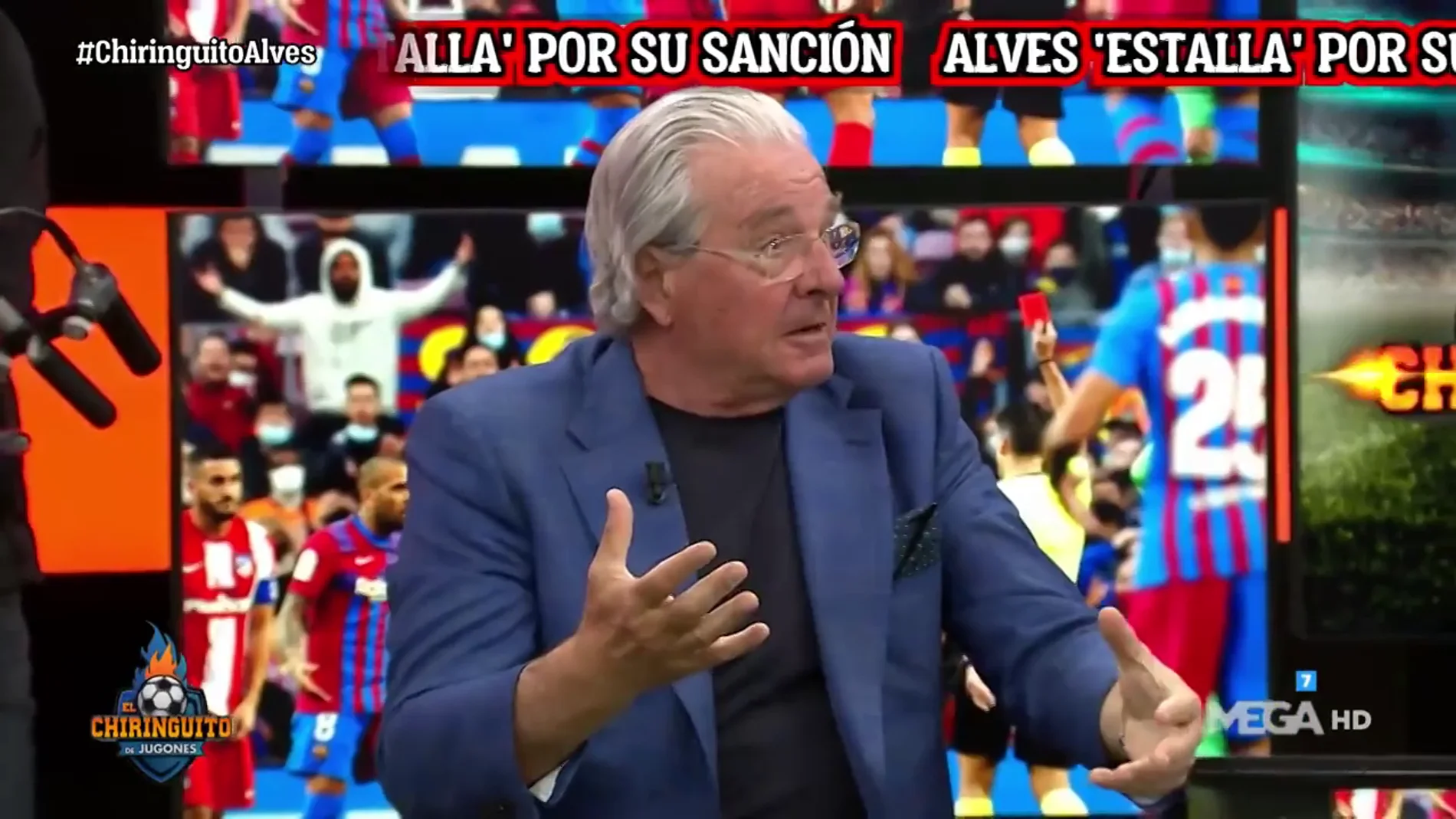 Jorge D'Alessandro: "¡Violencia pura, le hubiera metido 4 partidos a Alves!"