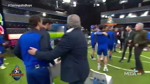 ¡El equipo ya está en el plató de El Chiringuito! ¡El equipo ya está en el plató de El Chiringuito!