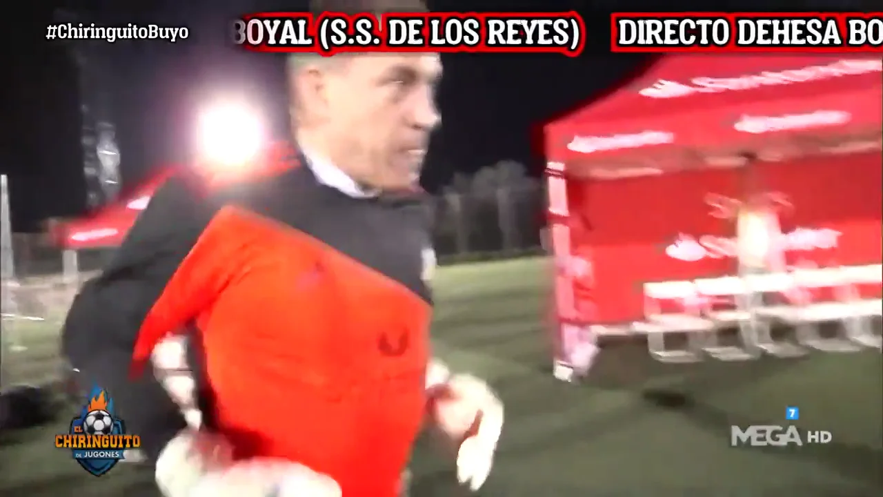 &iexcl;La leyenda Paco Buyo salta al campo!