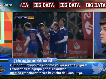 Las notas del ingeniero tras el debut de Paco Buyo Las notas del ingeniero tras el debut de Paco Buyo