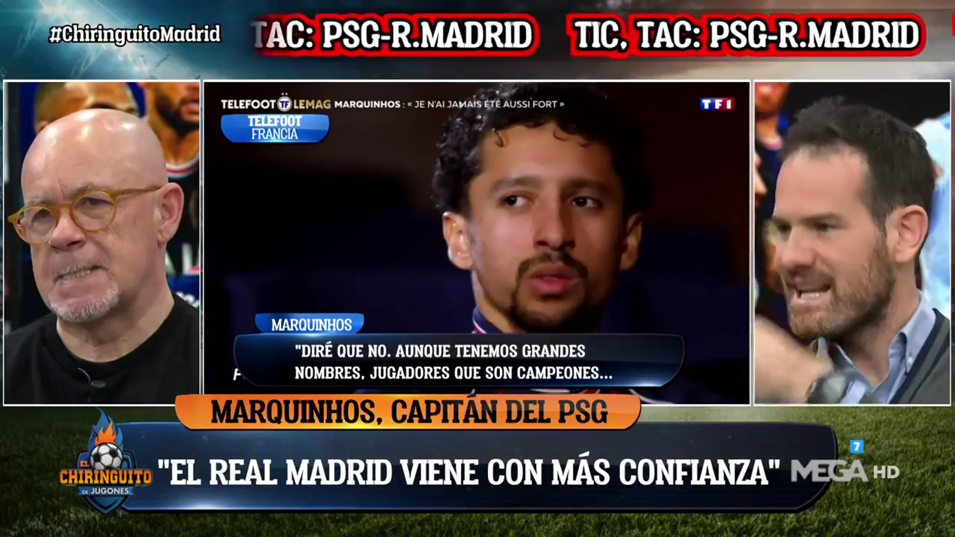 Quim Domènech: "El PSG tiene más presión que el Madrid"