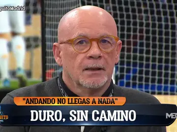 Alfredo Duro: "El Real Madrid no puede salir andando" Alfredo Duro: "El Real Madrid no puede salir andando"