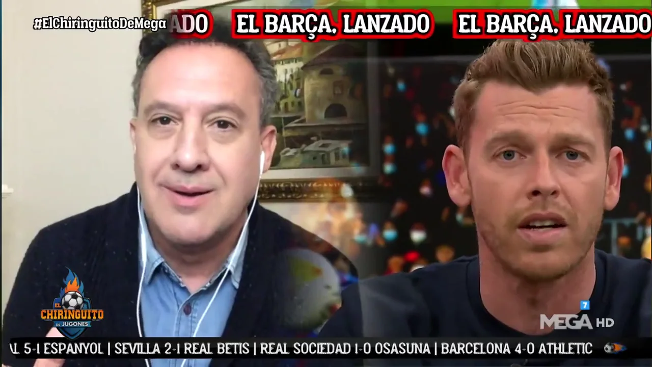 Jota Jordi: "El Bar&ccedil;a es el mejor equipo de LaLiga Santander"